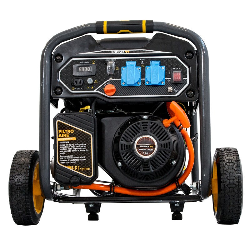 Gerador monofásico de combustível duplo K4000S-DF 3,3 kW Kompak (KP-K4000S-DF)