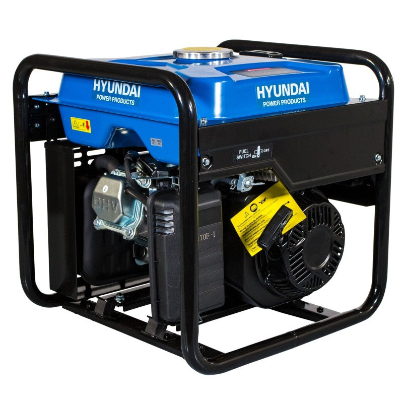 Gerador inversor aberto HY-HY3000i HYUNDAI de 3,3 kW (HY-HY3000i)