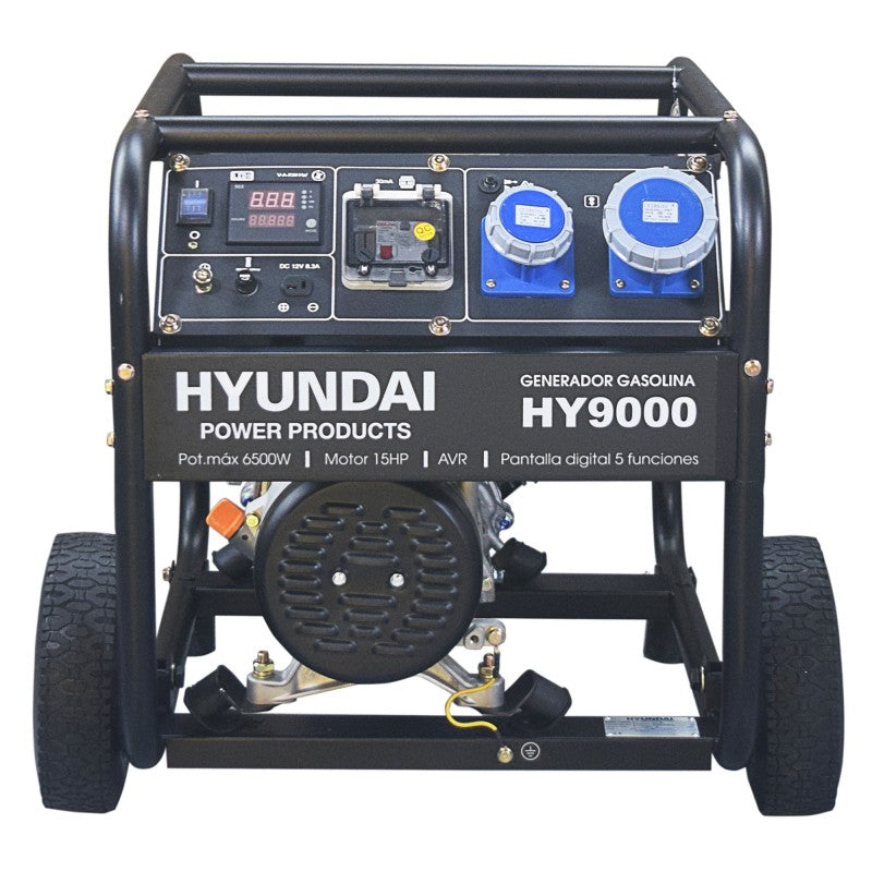 Gerador a gasolina monofásico HY-HY9000K de 6,5 kW (HY-HY9000K)