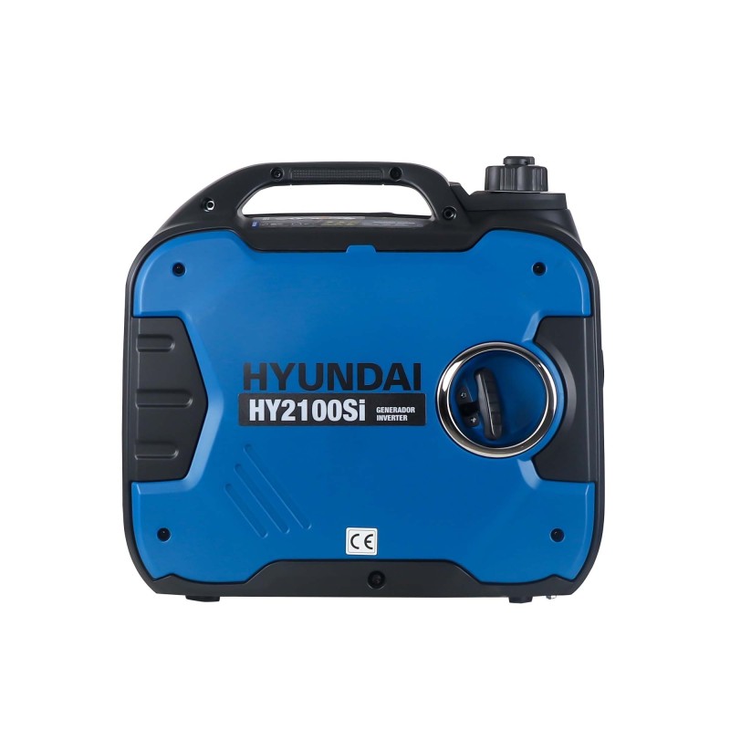 Gerador elétrico inversor monofásico a gasolina HY2100Si de 2 kW HYUNDAI (HY-HY2100Si)