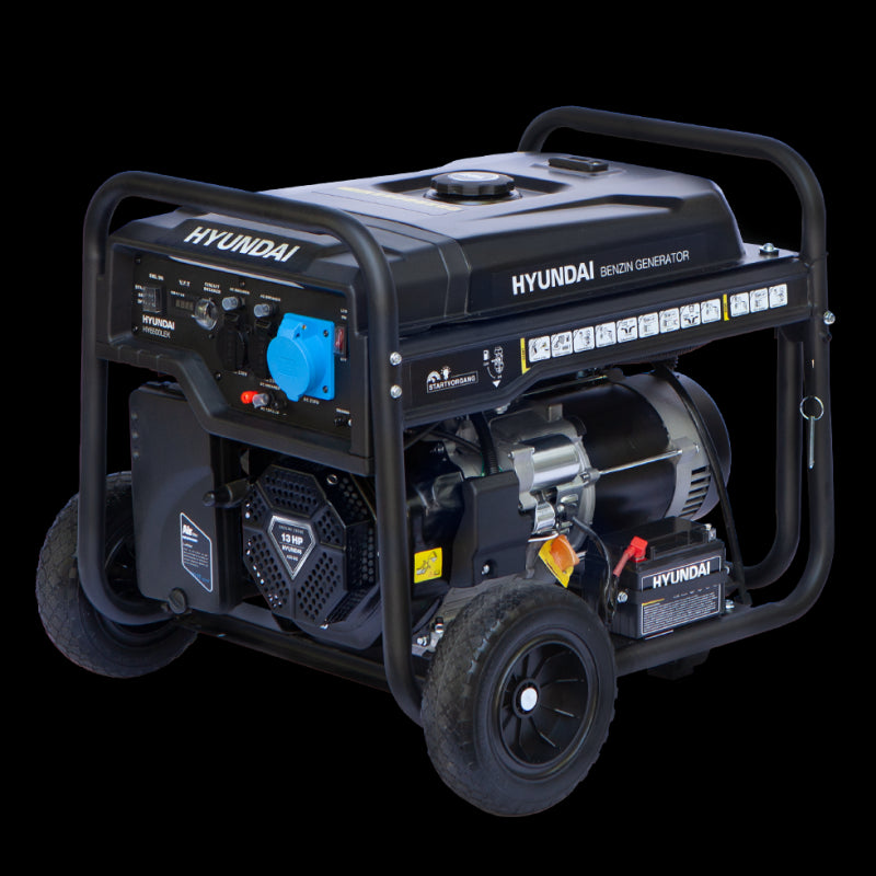 Gerador a gasolina monofásico HY9100LEK de 6,5 kW (HY-HY9100LEK)