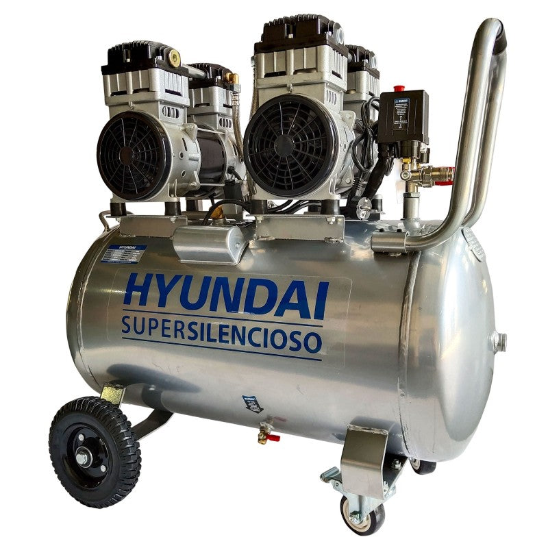 Compressor silencioso HYAC100-3S HYUNDAI 100 litros (HY-HYAC100-3S)