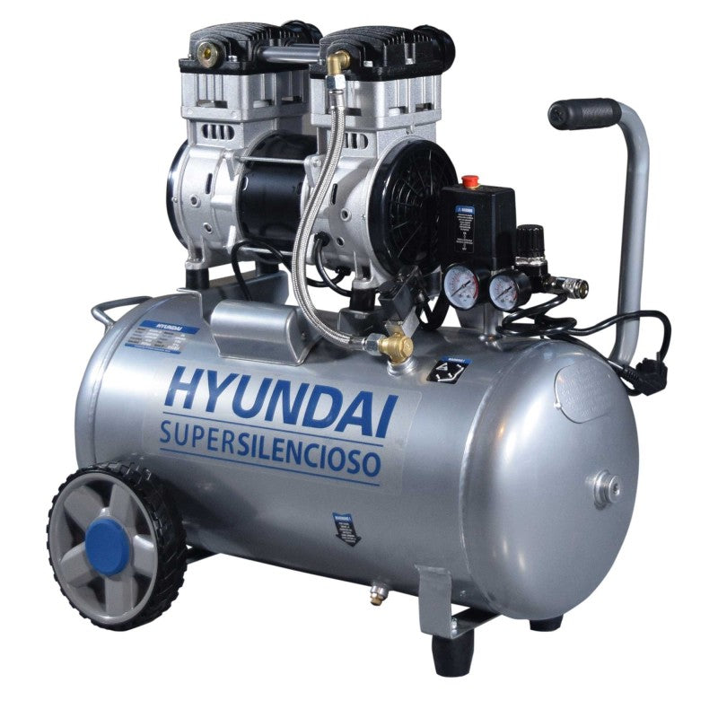 Compressor silencioso HYAC50-2S HYUNDAI 50 litros (HY-HYAC50-2S)