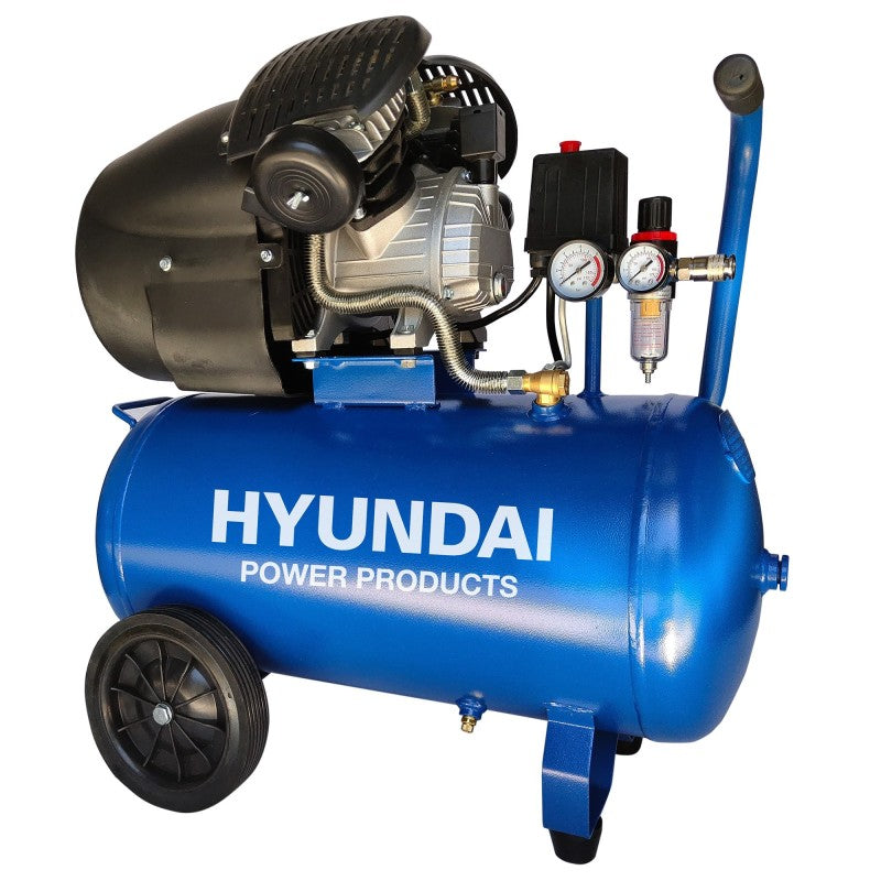Compressor HYAC50-31V HYUNDAI 50 L - 3 HP Monofásico (HY-HYAC50-31V)