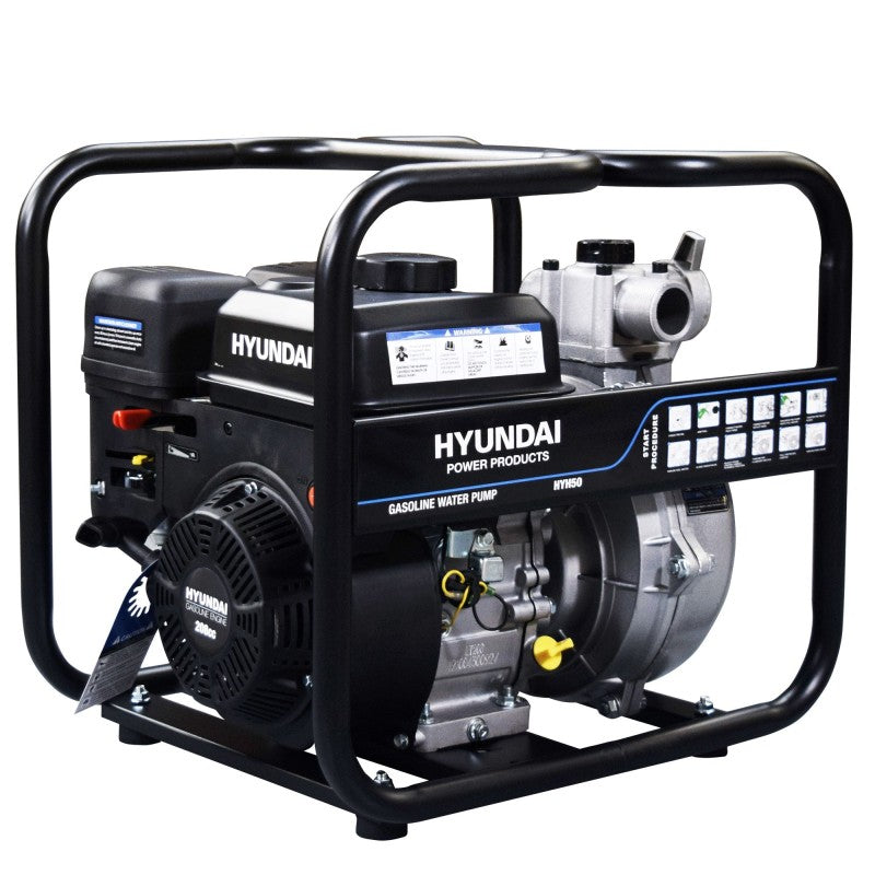 Bomba de motor a gasolina HYH50 HYUNDAI 500 l/min para alta pressão (HY-HYH50)