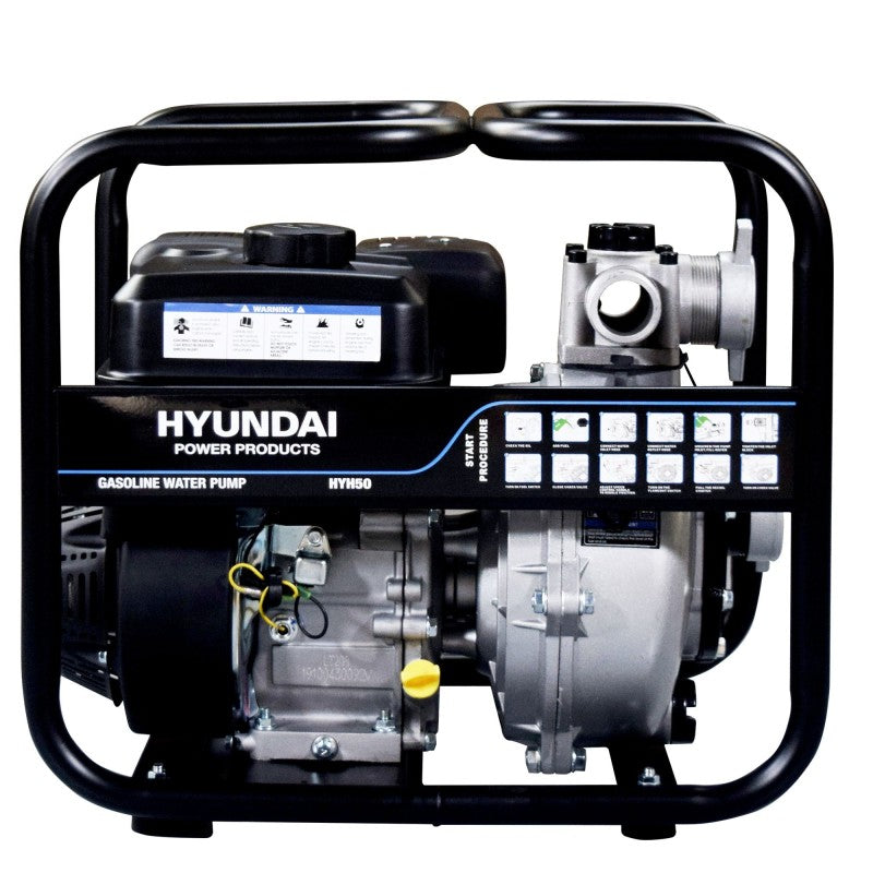 Bomba de motor a gasolina HYH50 HYUNDAI 500 l/min para alta pressão (HY-HYH50)