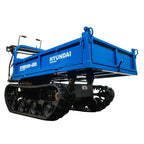 Empilhadeira hidráulica sobre esteiras Hyundai HYMD500-H4B com capacidade de carga de 500 kg. (HY-HYMD500H-4B)