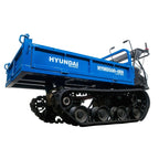 Empilhadeira hidráulica sobre esteiras Hyundai HYMD500-H4B com capacidade de carga de 500 kg. (HY-HYMD500H-4B)