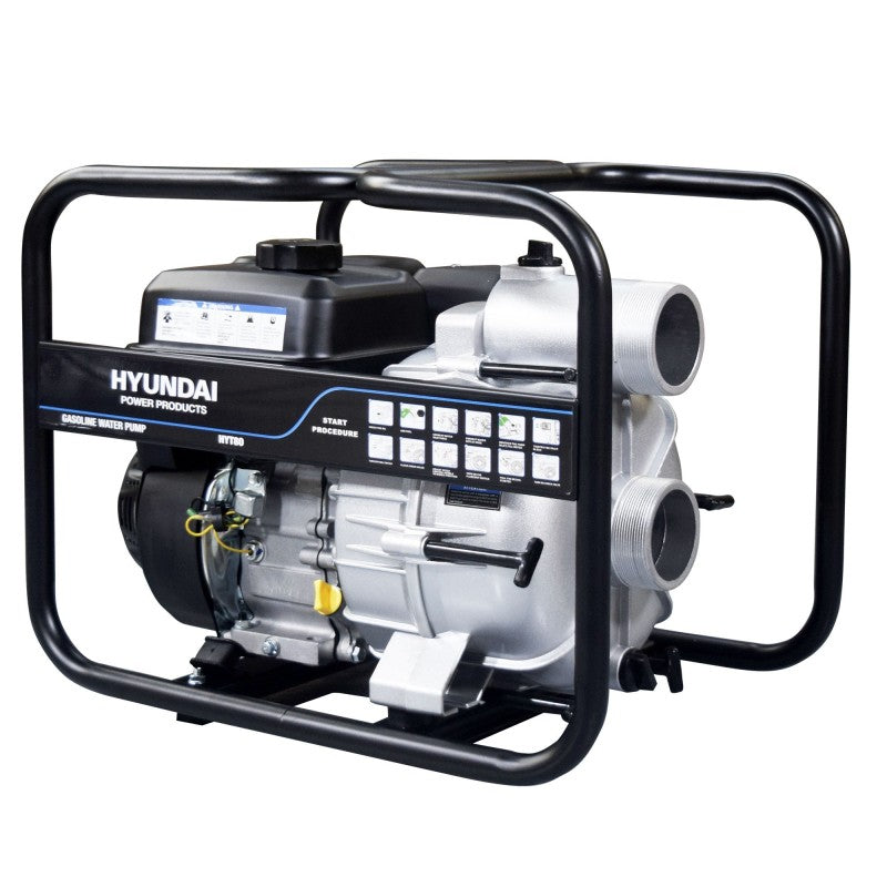 Bomba de água a gasolina HYT80 HYUNDAI para água suja (HY-HYT80)
