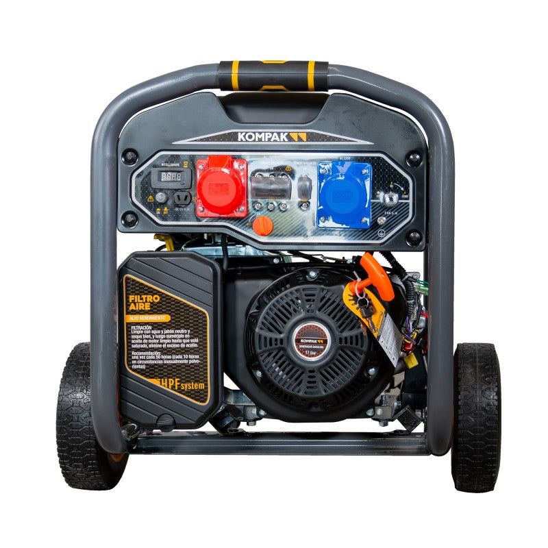 Gerador a gasolina K10000TE-T com AVR KOMPAK FULLPOWER 10 kVA (KP-K10000TE-T)