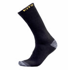 KITO, meias pretas, tamanho único (pacote com 3 pares)