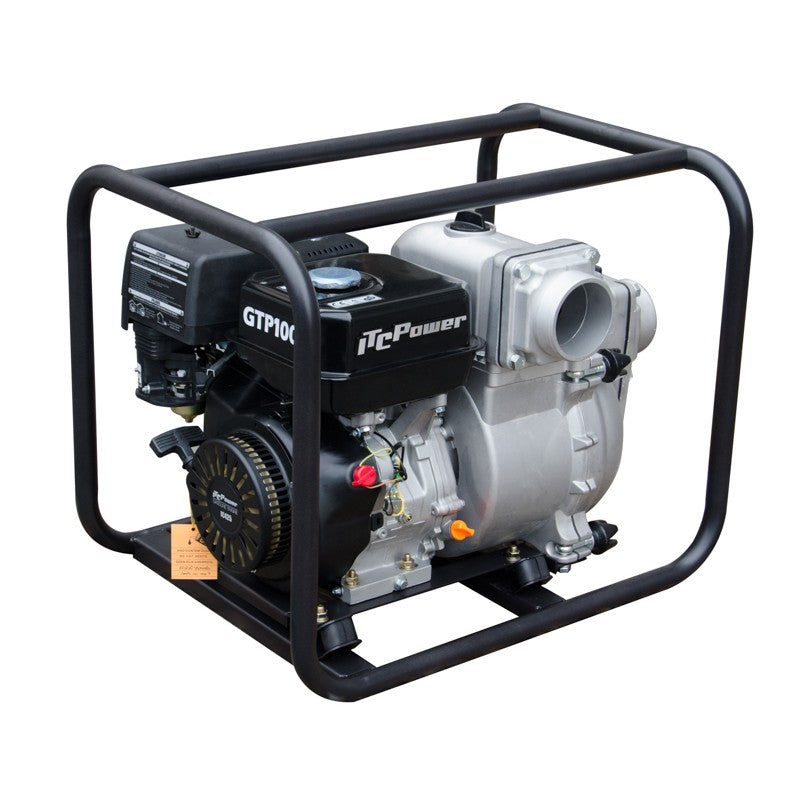 Bomba de água a gasolina KP-KGTP100X KOMPAK para água carregada (KP-KGTP100X)