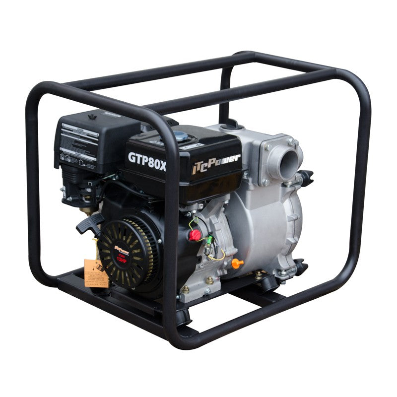 Bomba de água a gasolina KP-KGTP80X para água suja (KP-KGTP80X)