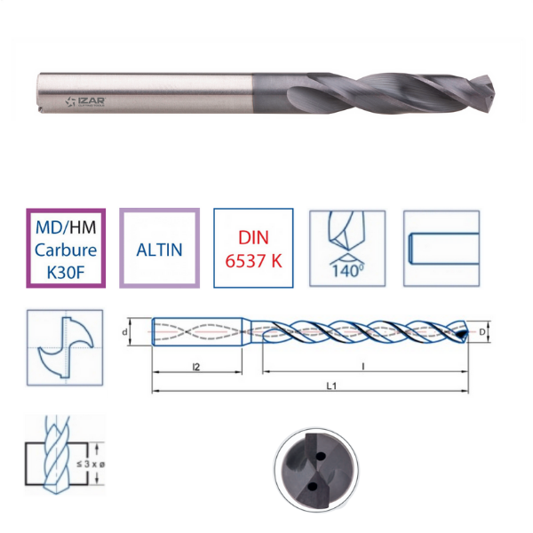 BROCA REFRIG. MD 20,00MM ALTIN