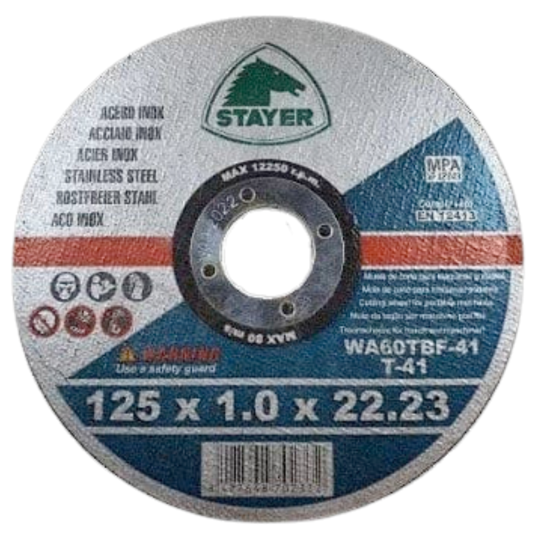 Disco de Corte Aço/Inox 125mm (100 Unidades)