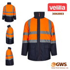 Parka 4 em 1 Bicolor Alta Visibilidade Velilla 306003