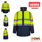 Parka 4 em 1 Bicolor Alta Visibilidade Velilla 306003