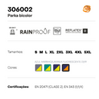 PARKA BICOLOR ALTA VISIBILIDADE Velilla 306002