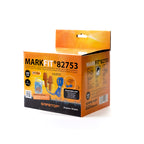 MARK-FIT, protetor auricular removível e reutilizável, caixa com 50 pares SNR 32