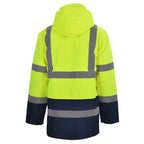 Parka alta visibilidad combinada MERCURY HV (1 UNIDAD)
