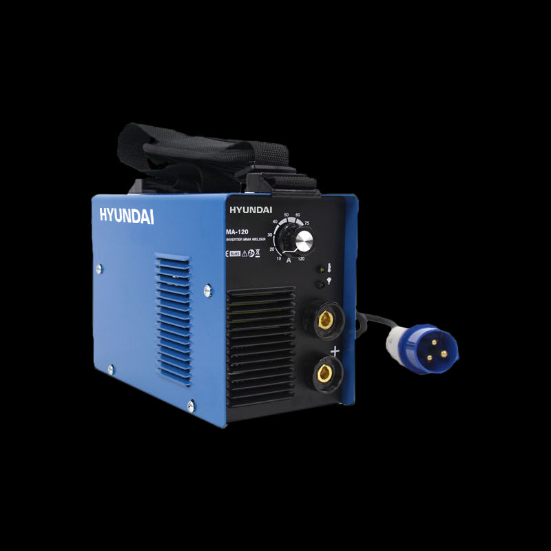 Soldador elétrico MMA 120 HYUNDAI (HY-MMA-120)