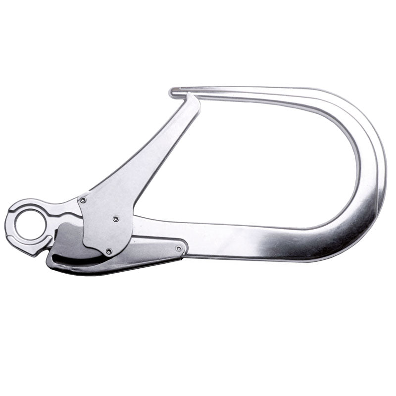 MOSQUETÃO SUPER MAXI, abertura automática em alumínio 110 mm