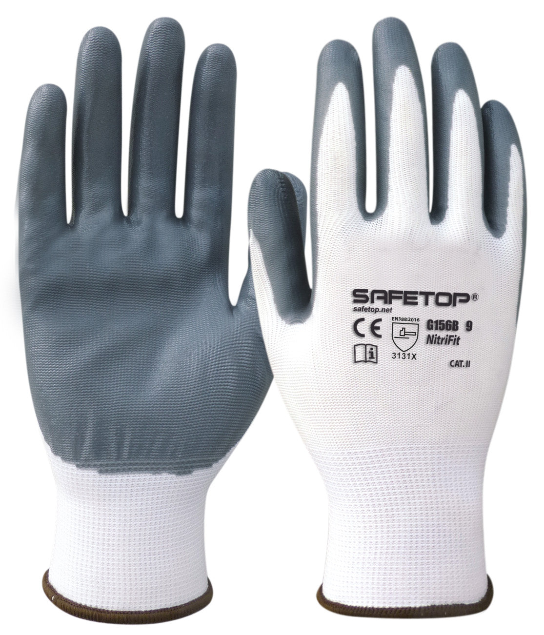 NITRIFIT-PACK, luva de nitrila sintética - por dúzia (12 Pares)