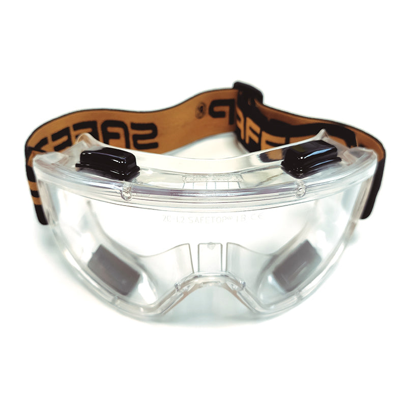 Óculos panorâmicos com viseira de PC transparente  (10 Unidades)