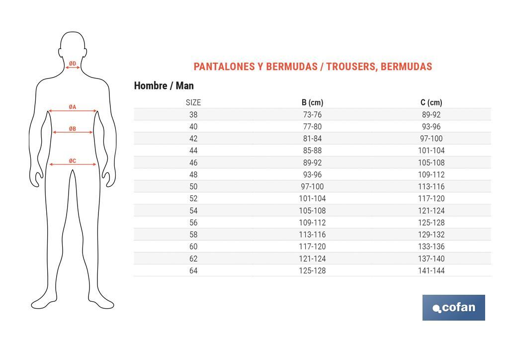 Calças De Trabalho | Flex | Modelo Jano | Slim Fit | Composição 97,76% Algodão e 2,24% Elastano | Cor Azul Marinho/Preto