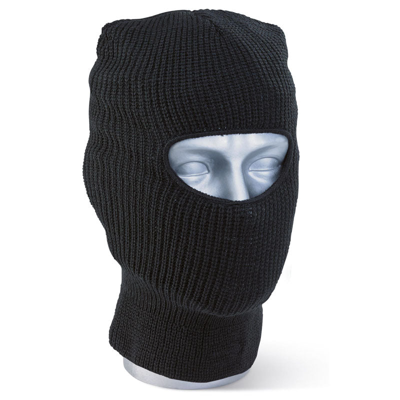 Balaclava longa, preta Thinsulate, tamanho único