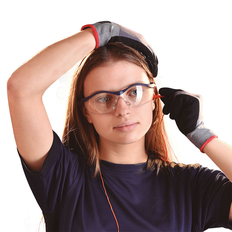 Óculos  antiembaçantes transparentes universais, 1 peça (12 Unidades)