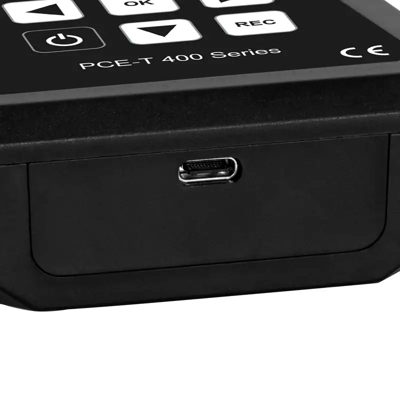 Termómetro PCE-T 420-ICA, incluindo certificado de calibração ISO