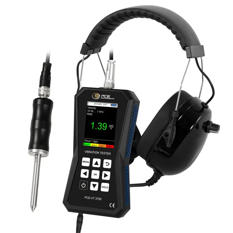 Vibrómetro PCE-VT 3750S
