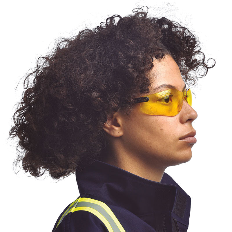 Óculos universais antiembaçantes âmbar, 1F PHAETON (12 Unidades)