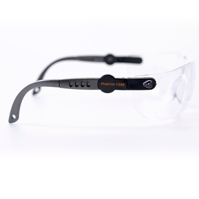 Óculos antiembaçantes transparentes universais, 1F (12 Unidades)