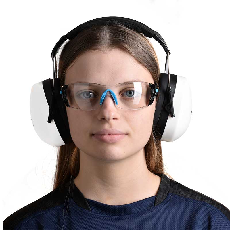 Óculos transparentes universais, 1F T PHIBES (10 Unidades)