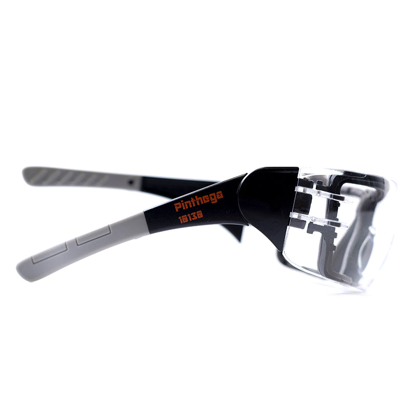 Óculos de grau PINTHEGA 2 em 1 transparentes com faixa interna, 1F (pacote com 8)