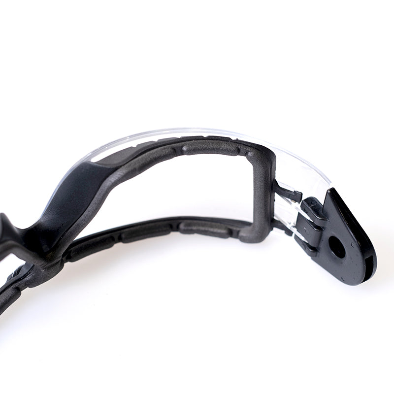 Óculos de grau PINTHEGA 2 em 1 transparentes com faixa interna, 1F (pacote com 8)