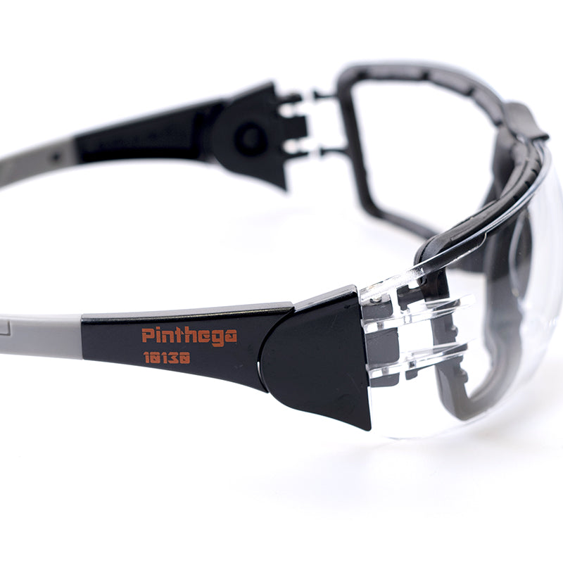 Óculos de grau PINTHEGA 2 em 1 transparentes com faixa interna, 1F (pacote com 8)