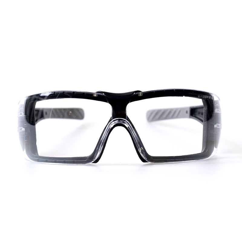 Óculos de grau PINTHEGA 2 em 1 transparentes com faixa interna, 1F (pacote com 8)