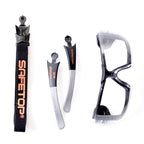 Óculos de grau PINTHEGA 2 em 1 transparentes com faixa interna, 1F (pacote com 8)