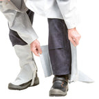 Leggings de couro, série cinza padrão, par