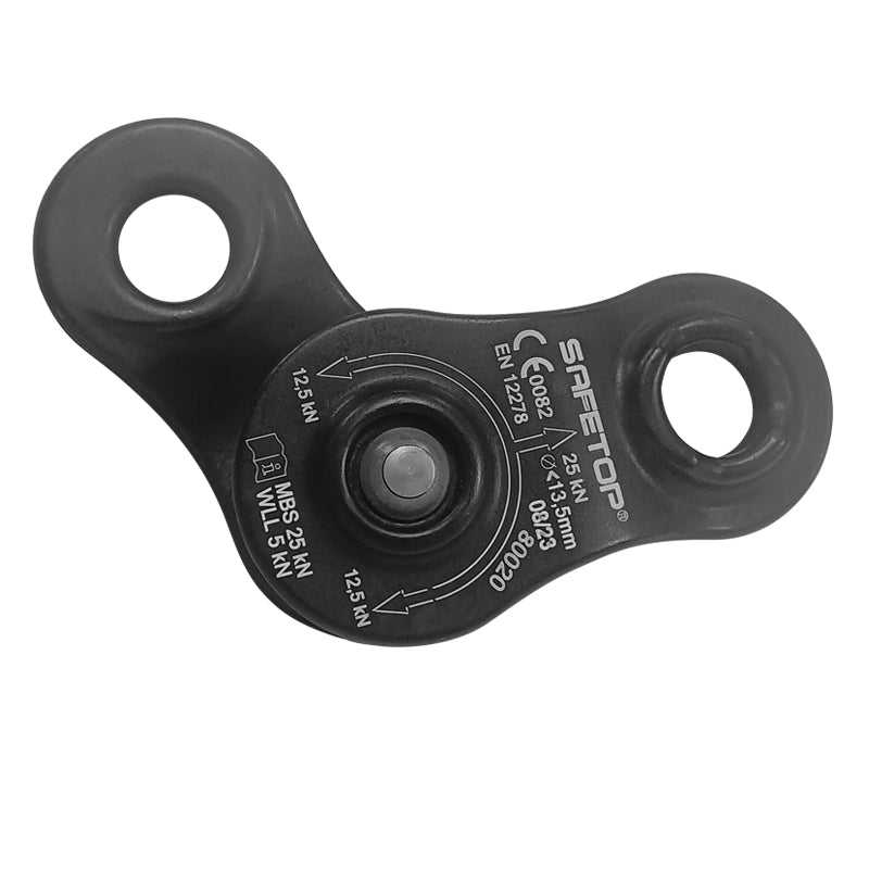 MINI POLIA para cargas (não pessoas) e cordas de até 13,5 mm