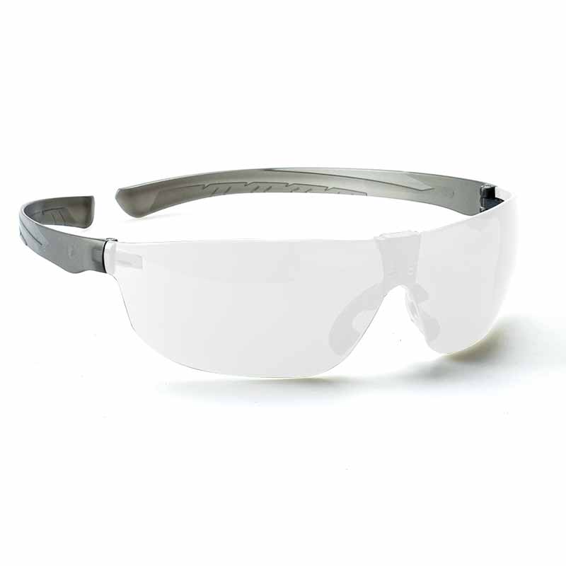 PORTOBELLO, Óculos envolventes transparentes de policarbonato (pacote com 12)