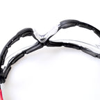 PRAETORIUS Clara, Óculos de Proteção PC, Alça Removível, Vedação Facial (12 Unidades)