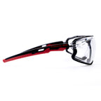 PRAETORIUS Clara, Óculos de Proteção PC, Alça Removível, Vedação Facial (12 Unidades)