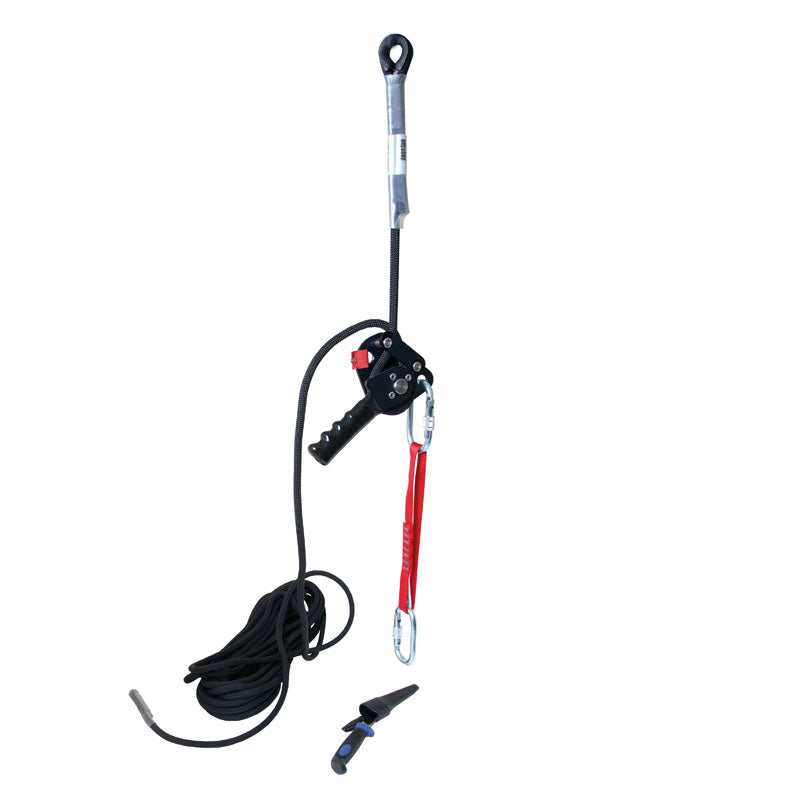 SISTEMA DE DESCIDA, com corda de 40 m 11 mm