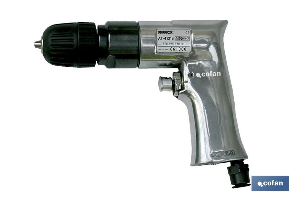 Berbequim pneumático reversível