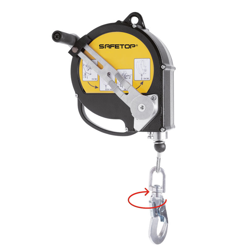 GUINCHO SAFE 15, guincho de cabo de 15 m com manivela