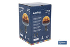 Pirilampo led laranja | Homologação ECE R65 | Para suporte flexível 12/24 V | Classificação de proteção IP: IP